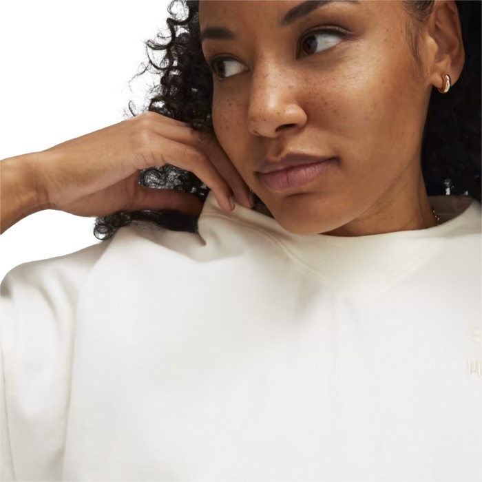 футболка classics oversized tee от бренда puma вид слева