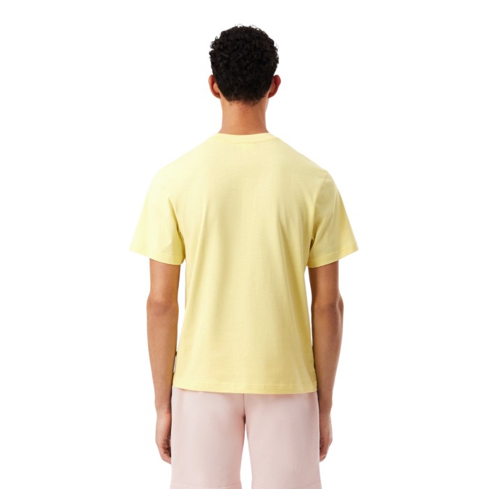 футболка core essentials от бренда lacoste вид слева