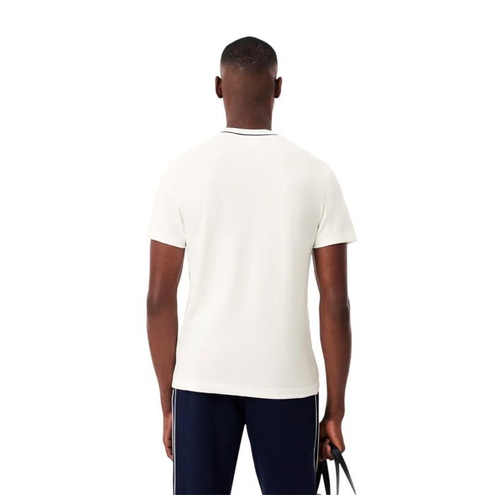 футболка core essentials от бренда lacoste вид слева