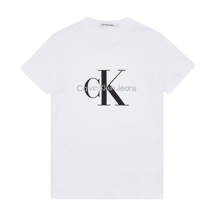 футболка core monologo slim t CKJ30J320935YAF фотография