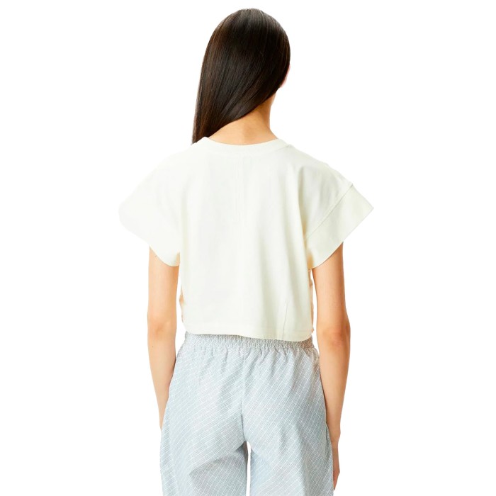 футболка crop tshirt от известного бренда вид слева