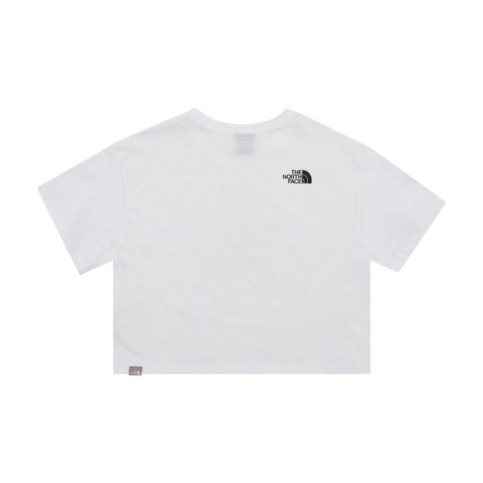 футболка cropped easy tee от бренда the north face вид слева