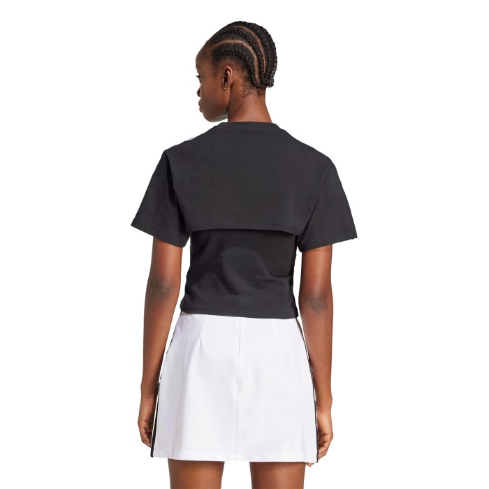 футболка cutout tee от бренда adidas вид слева