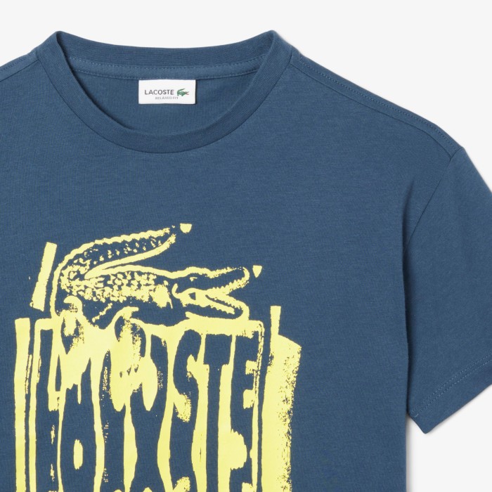 футболка детская хлопковая футболка lacoste по цене 4886 руб вид справа