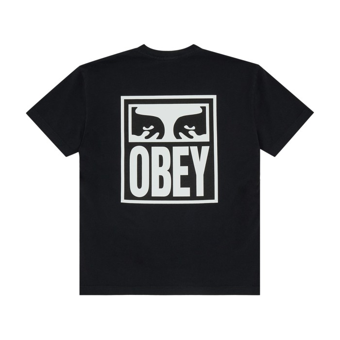 футболка eyes icon 2 от бренда obey вид слева