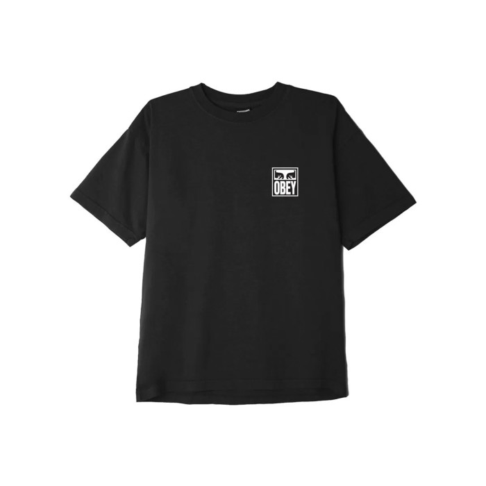 футболка eyes icon 2 от бренда obey вид слева