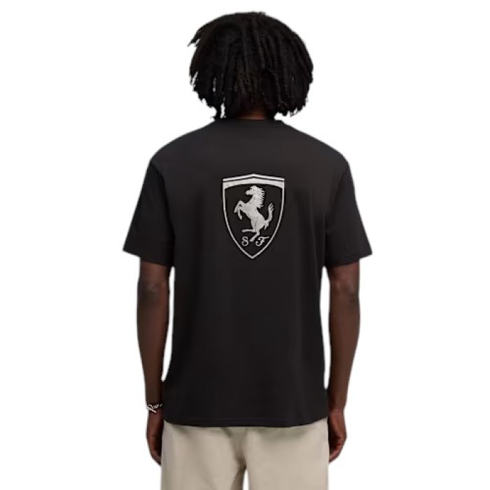 футболка ferrari lifestyle tee от бренда puma вид слева