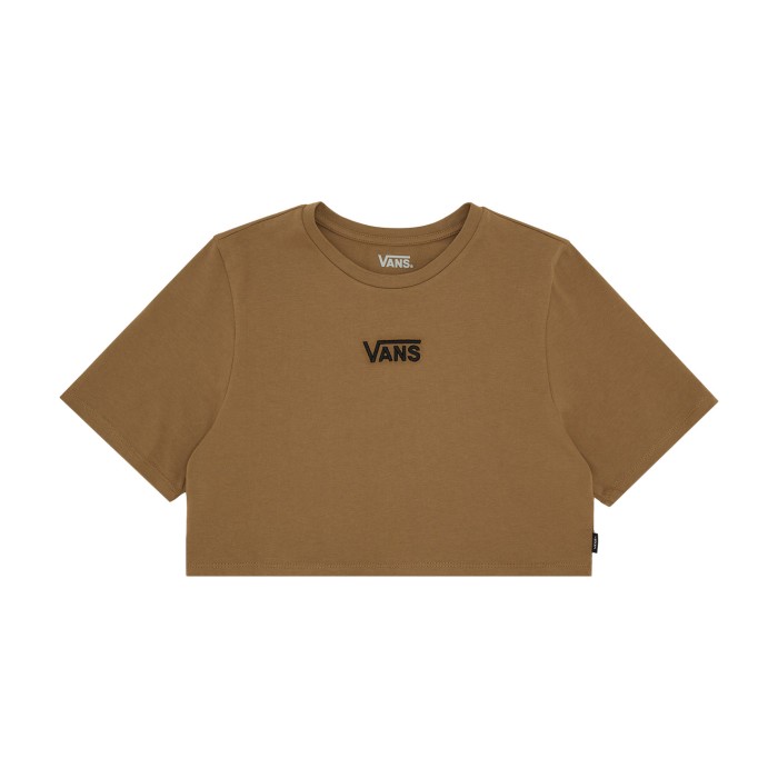 футболка flying v crew crop t-shirt VN000GFFYJ21 фотография