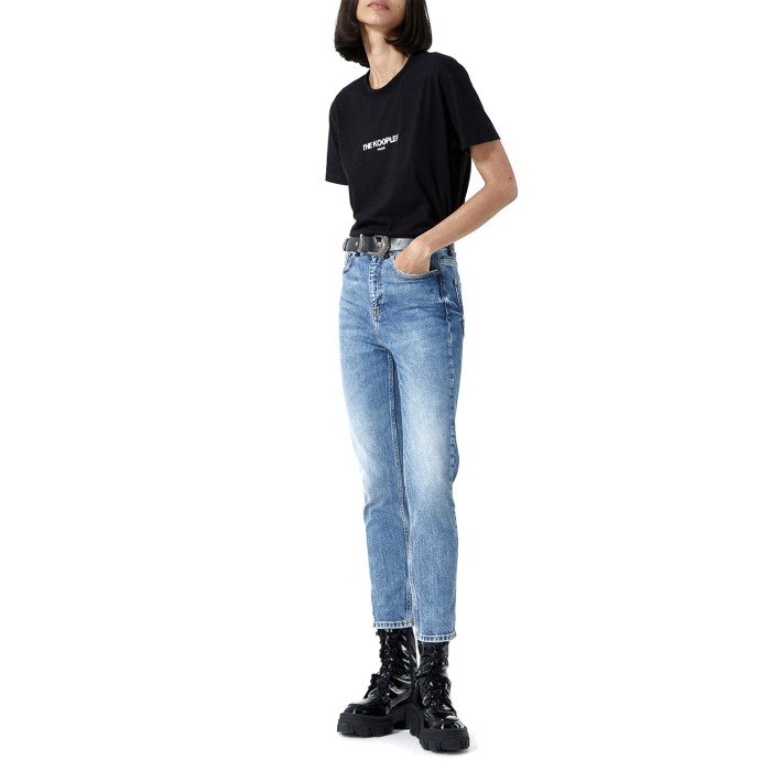 футболка футболка the kooples FTSC21035KBLA01 фотография