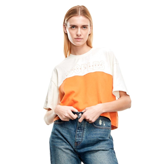 футболка футболка the kooples FTSC22001SORA09 фотография