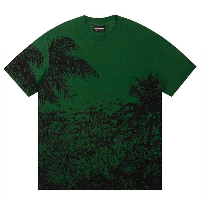 футболка jungle t-shirt HNT24P209003FOREST фотография