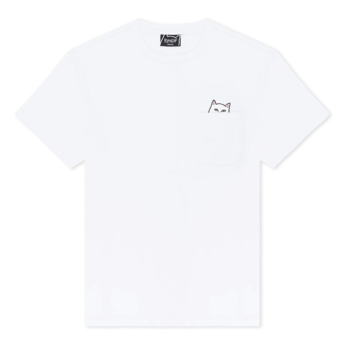 футболка lord nermal pocket tee RNDND0205WHT фотография