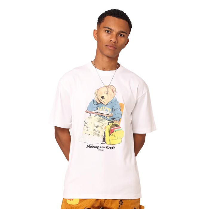 футболка making the grade bear t-shirt MR399001592WHI фотография