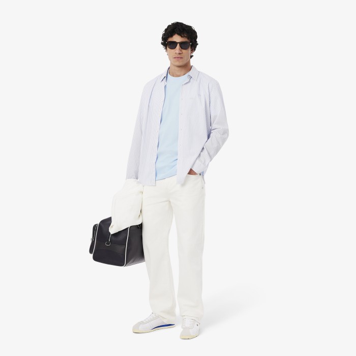 футболка мужская хлопковая футболка lacoste с коротким рукавом по цене 8990 руб вид справа