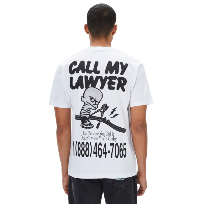 футболка not guilty t-shirt от известного бренда вид слева
