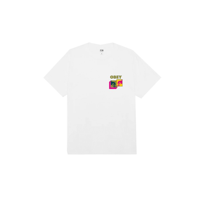 футболка post modern от бренда obey вид слева
