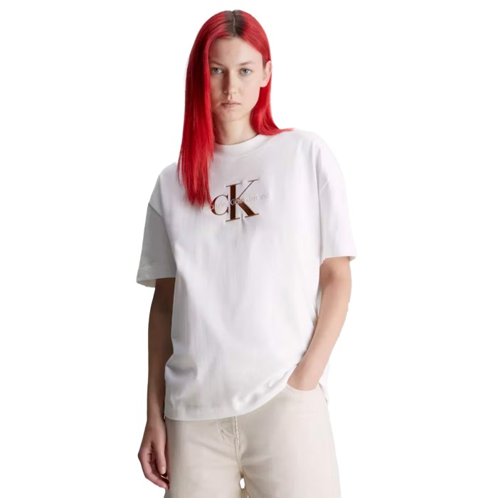 футболка premium monologo tee CKJ20J222022YAF фотография