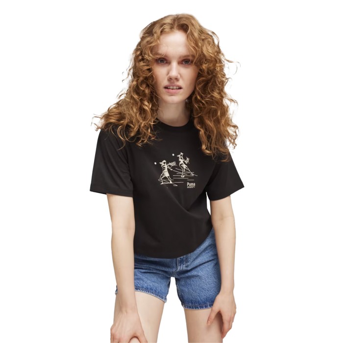 футболка puma team relaxed tee PM62431401 фотография