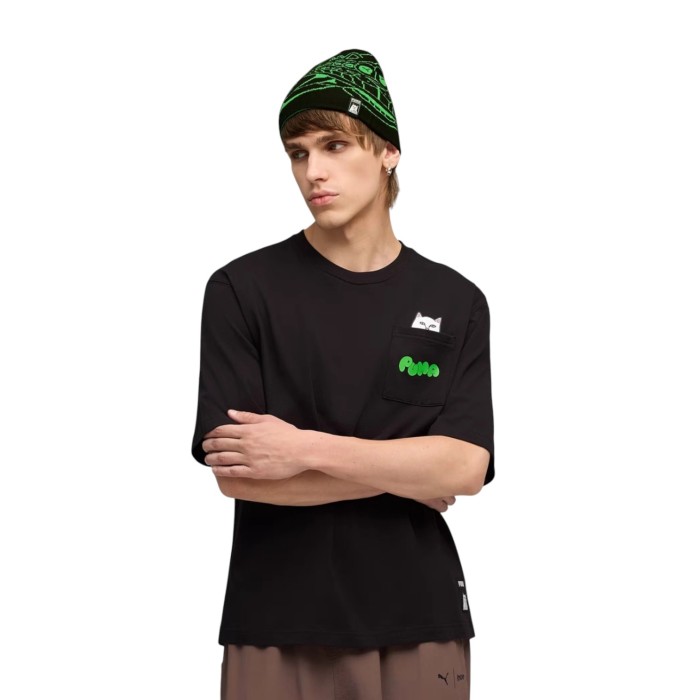 футболка puma x ripndip relaxed pocket tee PM63377901 фотография