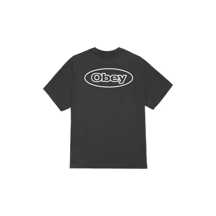 футболка reaction от бренда obey вид слева