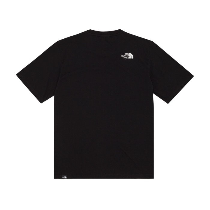 футболка relaxed fine tee от бренда the north face вид слева