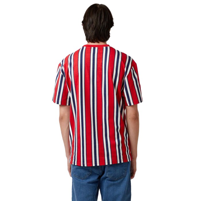 футболка retro striped tee от известного бренда вид слева