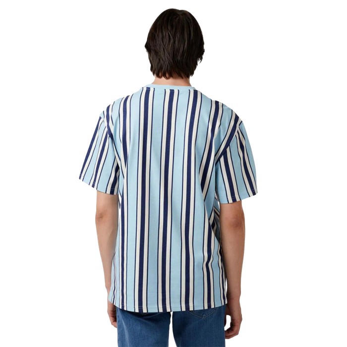 футболка retro striped tee от известного бренда вид слева