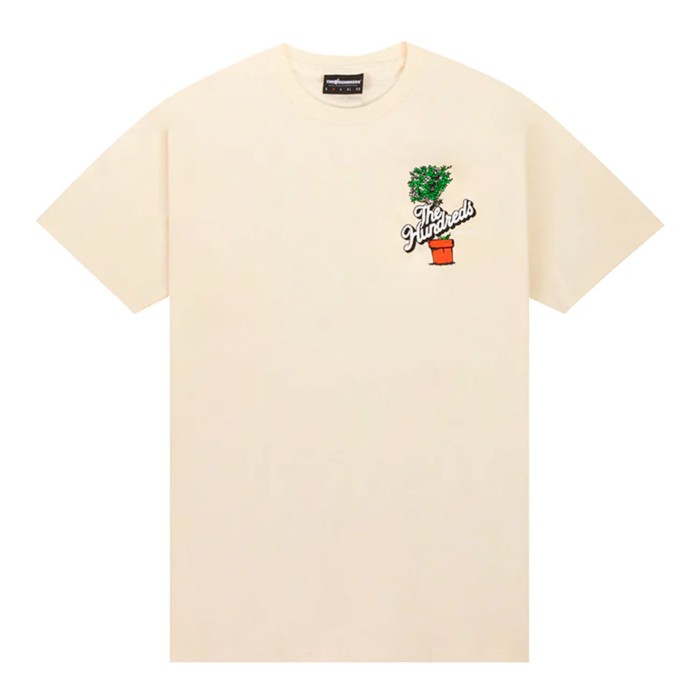 футболка rooted slant t-shirt HNT24P101022CREAM фотография