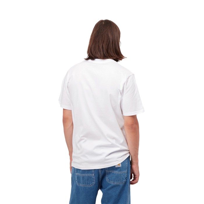 футболка s/s base t-shirt от бренда carhartt wip вид слева