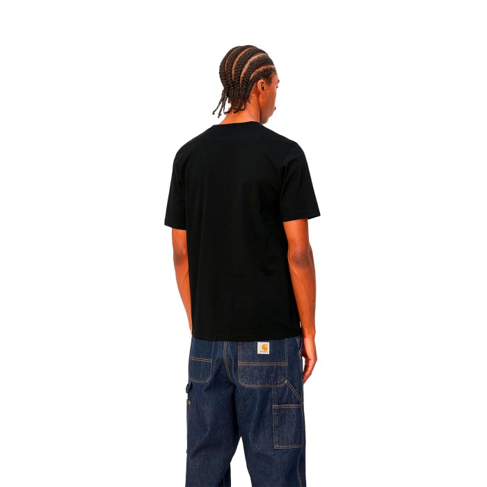 футболка s/s base t-shirt от бренда carhartt wip вид слева