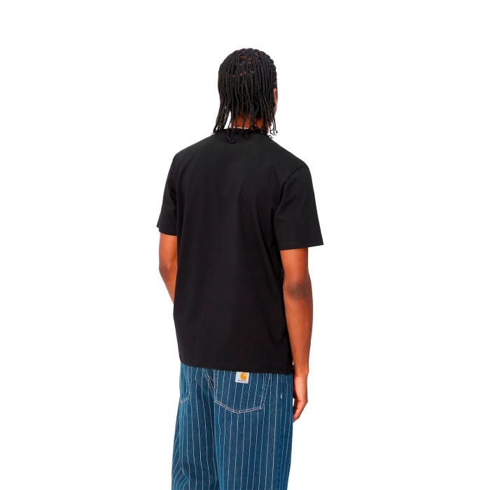 футболка s/s bottle cap t-shirt от бренда carhartt wip вид слева