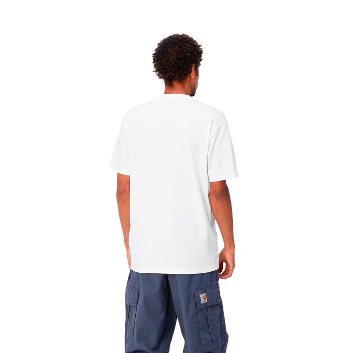 футболка s/s bottle cap t-shirt от бренда carhartt wip вид слева