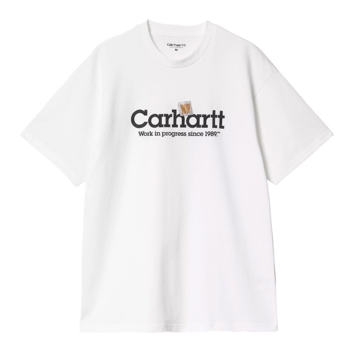 футболка s/s label script t-shirt по цене 4974 руб вид справа