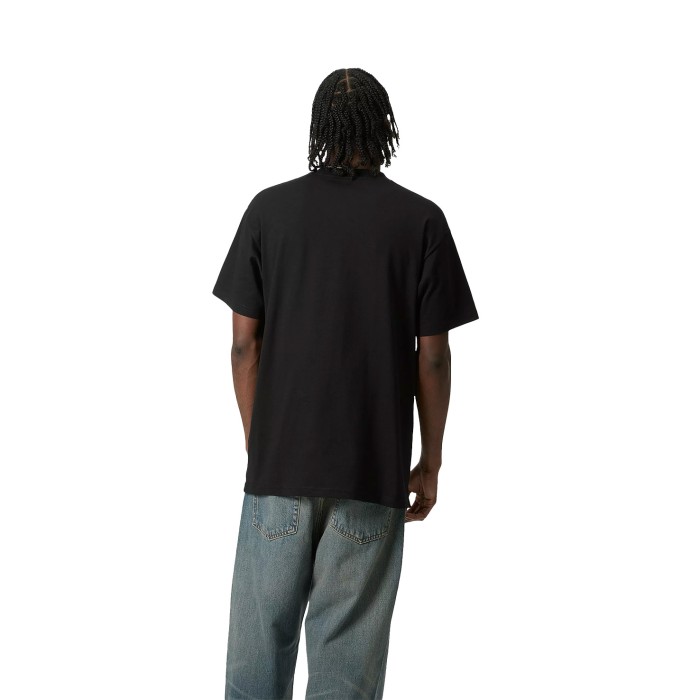футболка s/s label script t-shirt от бренда carhartt wip вид слева