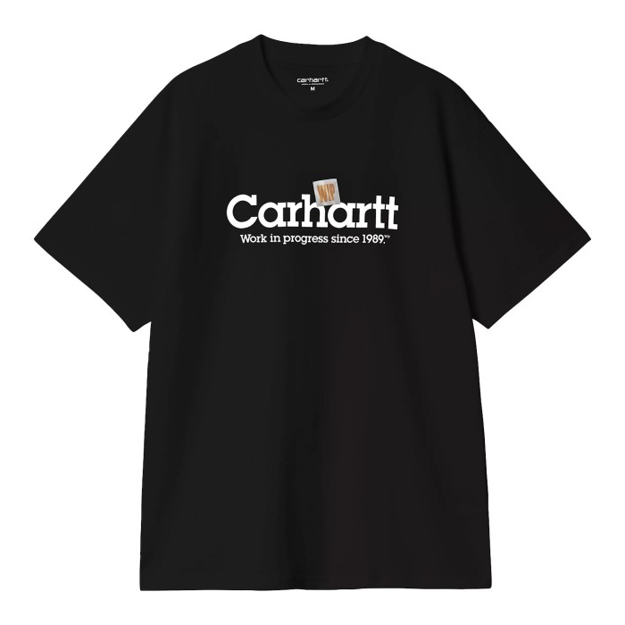 футболка s/s label script t-shirt по цене 6199 руб вид справа