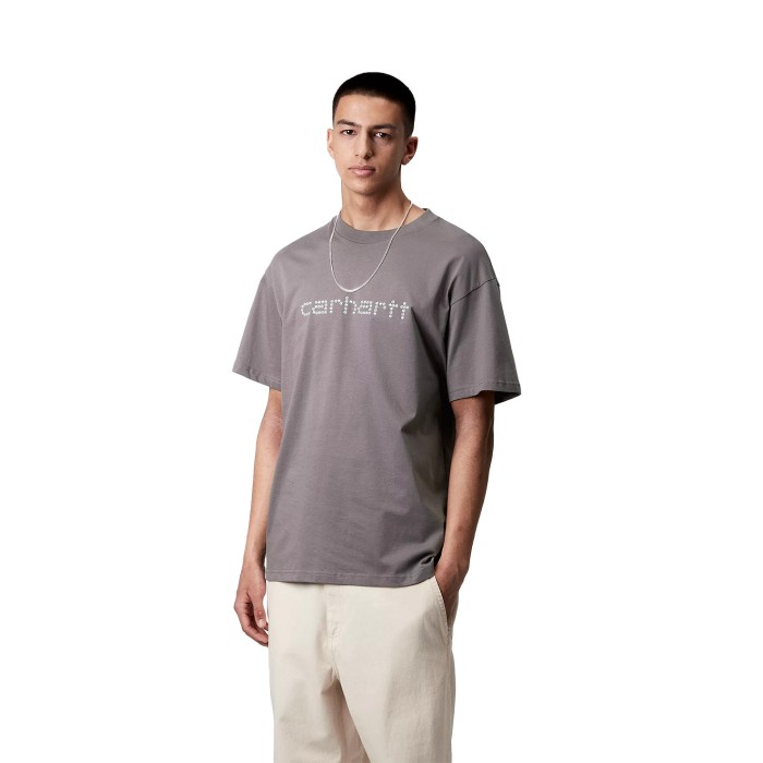 футболка s/s rivet script t-shirt CTI0343962LQXX фотография