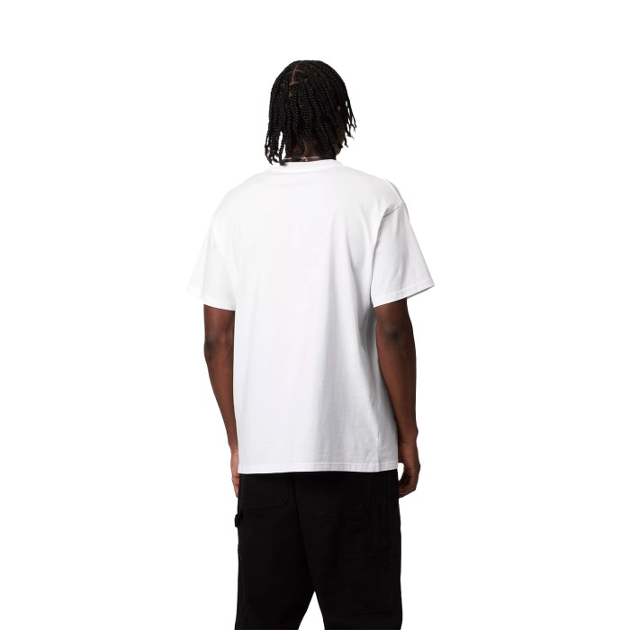 футболка s/s script embroidery t-shirt от бренда carhartt wip вид слева