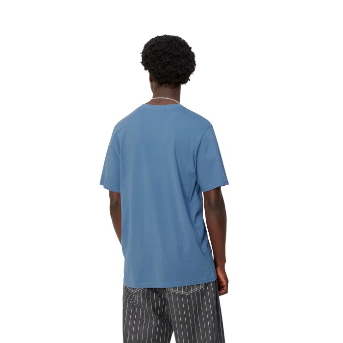 футболка s/s script t-shirt от бренда carhartt wip вид слева