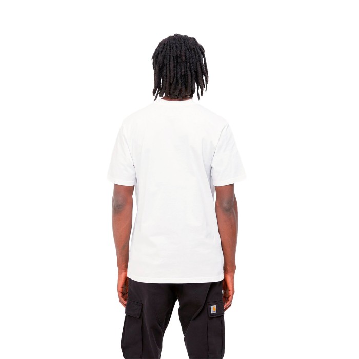 футболка s/s script t-shirt от бренда carhartt wip вид слева