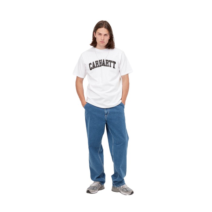футболка s/s university t-shirt от бренда carhartt wip вид слева
