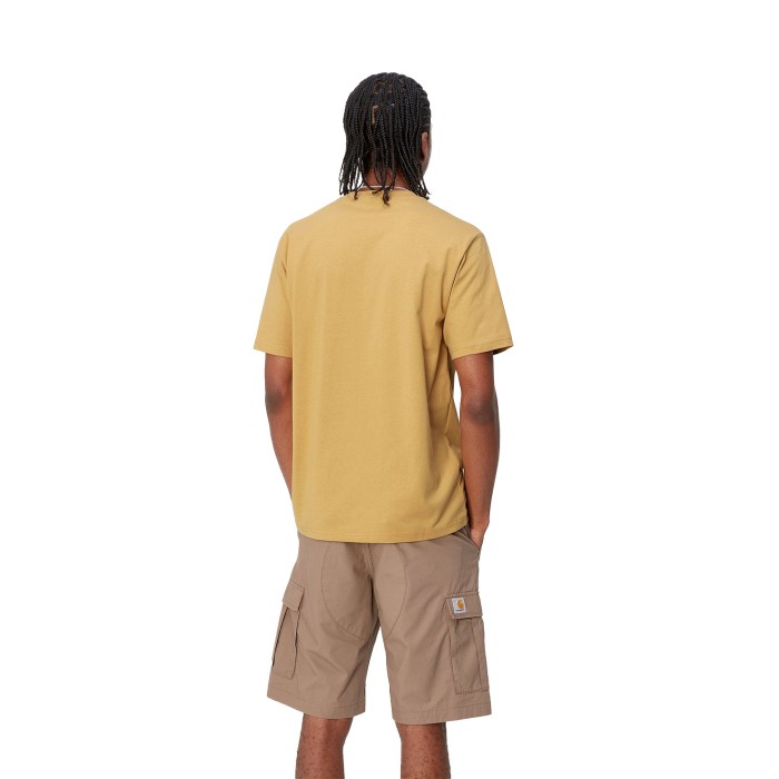 футболка s/s university t-shirt от бренда carhartt wip вид слева
