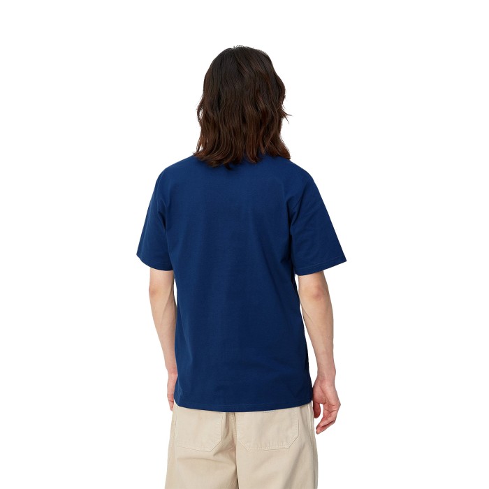 футболка s/s university t-shirt от бренда carhartt wip вид слева