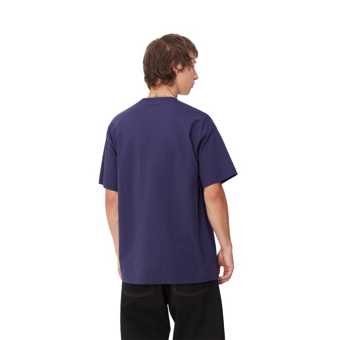 футболка s/s yute t-shirt от бренда carhartt wip вид слева