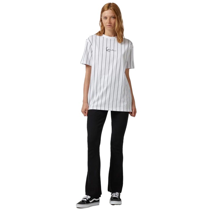 футболка small signature essential pinstripe os tee по цене 2495 руб вид справа