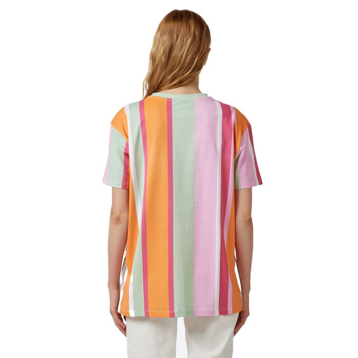 футболка small signature os stripe tee от известного бренда вид слева