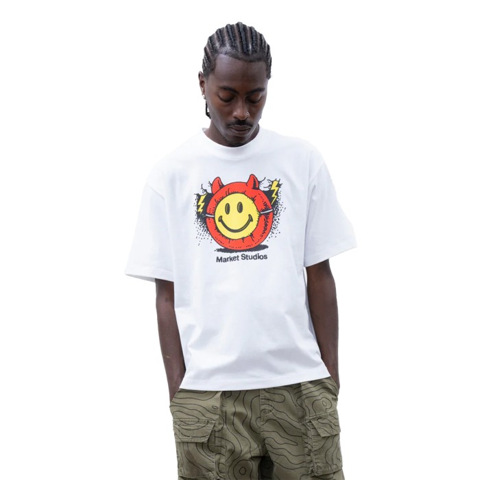 футболка smiley masked t-shirt по цене 4396 руб вид справа