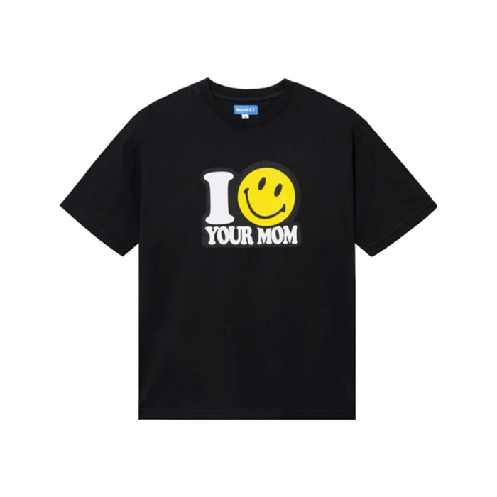 футболка smiley your mom t-shirt MR991775BLK фотография