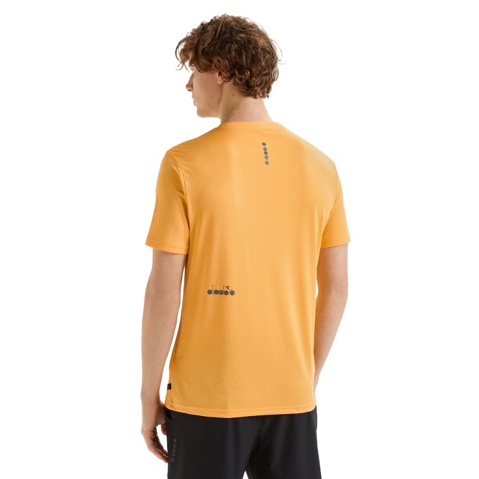 футболка ss t-shirt run от бренда diadora вид слева