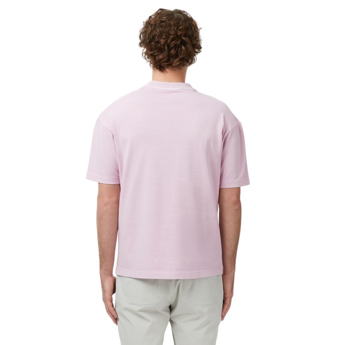 футболка t-shirt от бренда lacoste вид слева