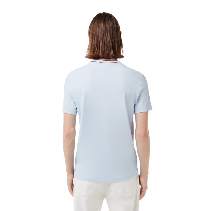 футболка t-shirt от бренда lacoste вид слева